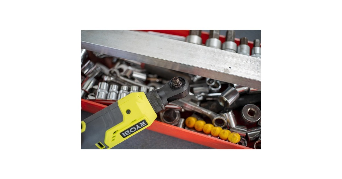 Ryobi ONE+ Akku-Ratschenschrauber R18RW2-0, 18Volt, Schlagschrauber(grün/schwarz, ohne Akku und Ladegerät)