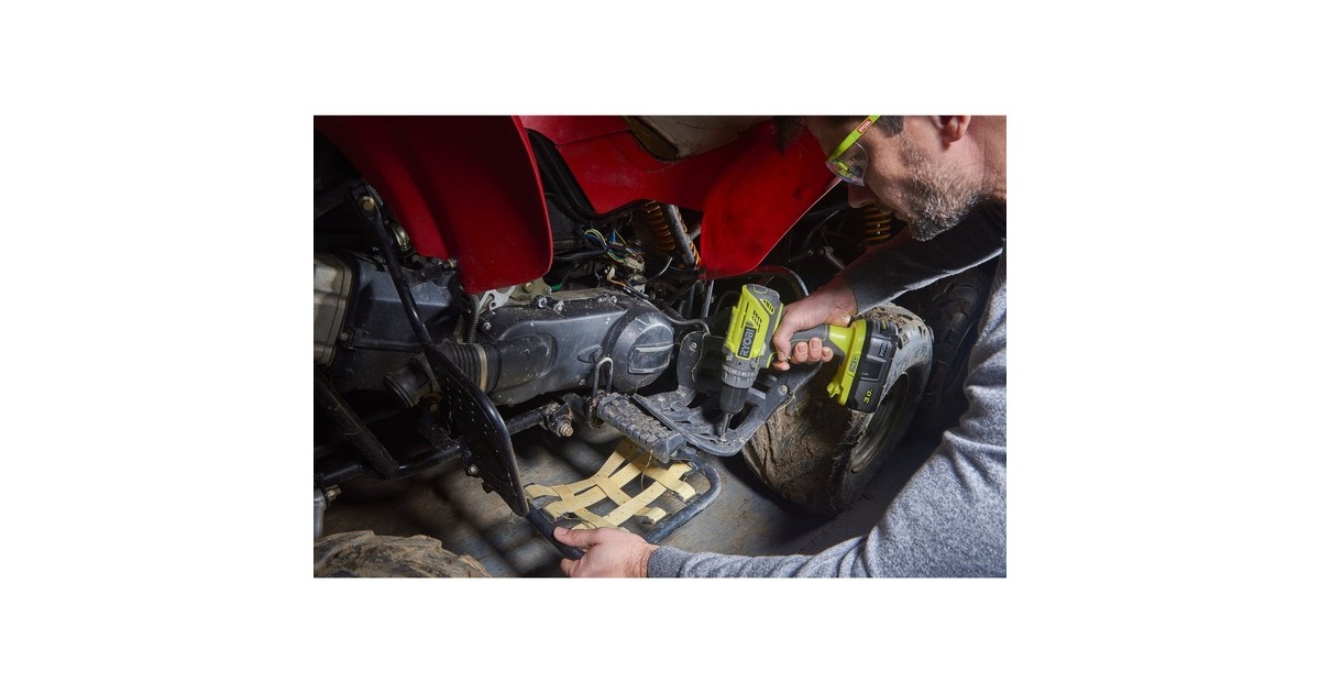 Ryobi ONE+ Akku-Schlagbohrschrauber R18PD5-0, 18Volt(grün/schwarz, ohne Akku und Ladegerät)