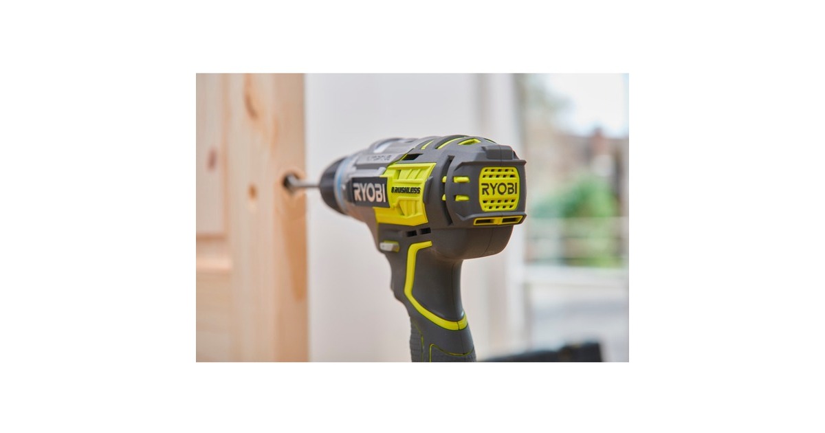 Ryobi ONE+ Akku-Schlagbohrschrauber R18PDBL-0, 18Volt(grün/schwarz, ohne Akku und Ladegerät)