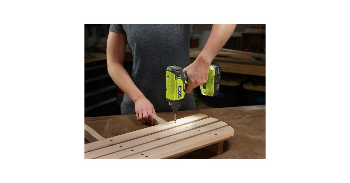 Ryobi ONE+ Akku-Schlagschrauber R18ID2-0, 18Volt(grün/schwarz, ohne Akku und Ladegerät)