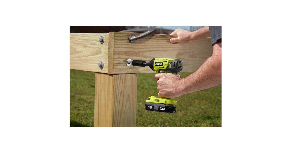 Ryobi ONE+ Akku-Schlagschrauber R18ID2-0, 18Volt(grün/schwarz, ohne Akku und Ladegerät)