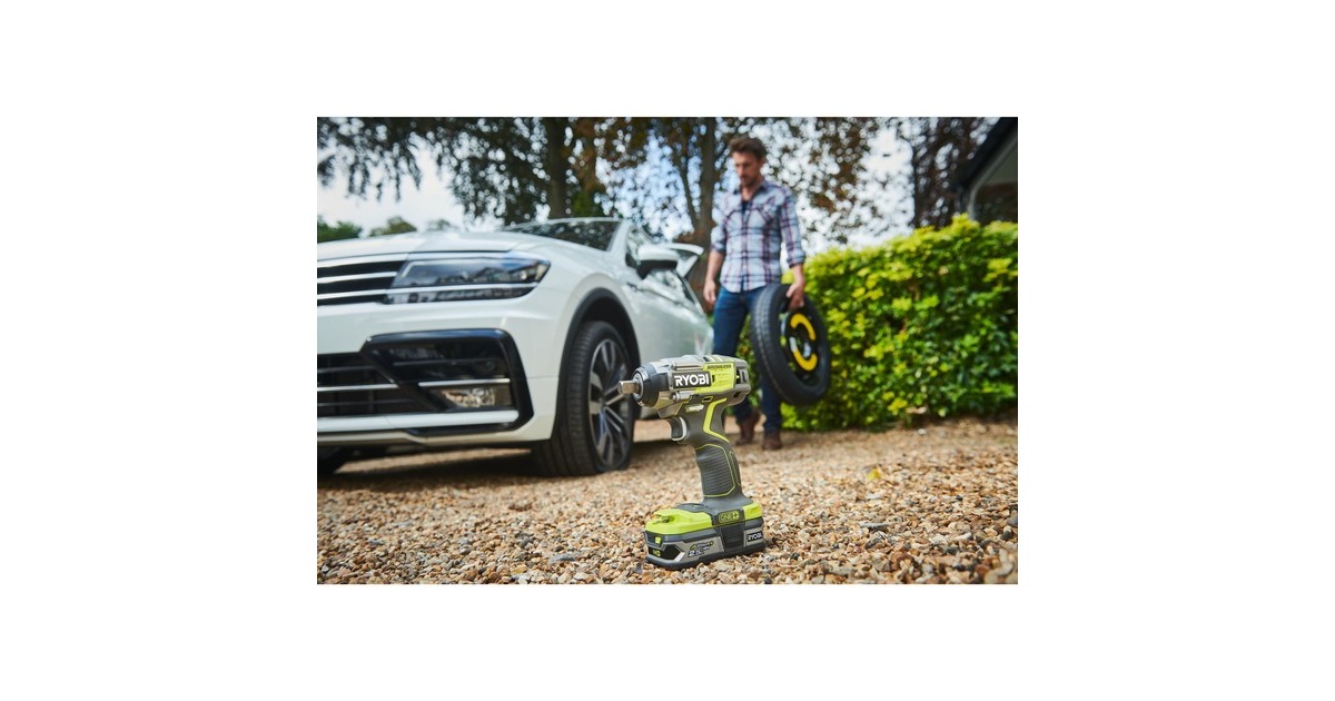 Ryobi ONE+ Akku-Schlagschrauber R18IW7-0, 18Volt(grün/schwarz, ohne Akku und Ladegerät)