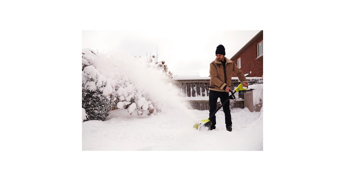 Ryobi ONE+ Akku-Schneebürste RY18ST25A-0, 18Volt, Schneefräse(grün/schwarz, ohne Akku und Ladegerät)