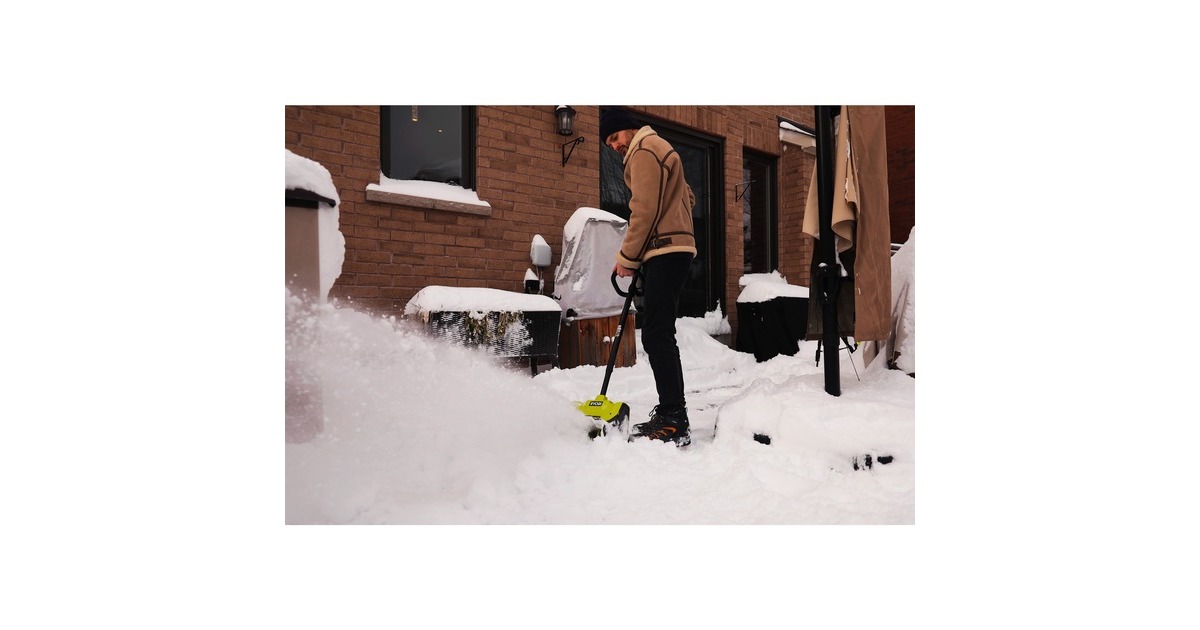 Ryobi ONE+ Akku-Schneebürste RY18ST25A-0, 18Volt, Schneefräse(grün/schwarz, ohne Akku und Ladegerät)