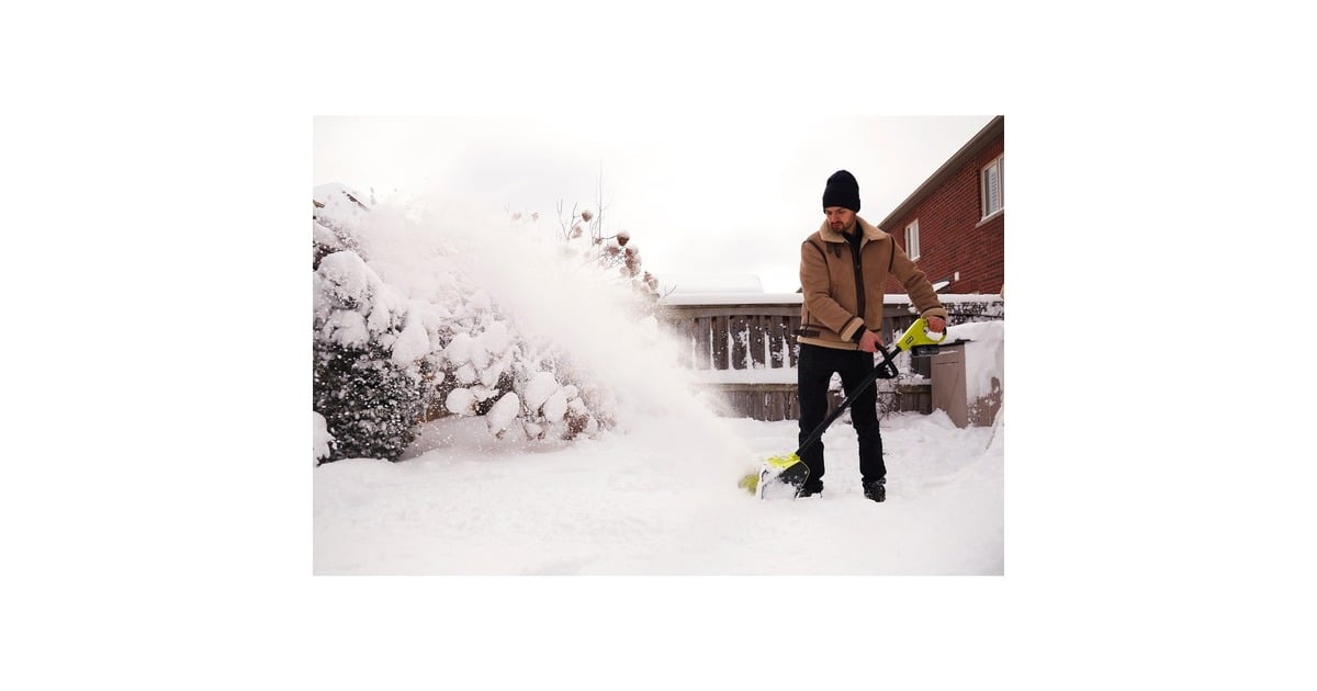 Ryobi ONE+ Akku-Schneebürste RY18ST25A-140, 18Volt, Schneefräse(grün/schwarz, Li-Ionen Akku 4,0Ah, Outlet)