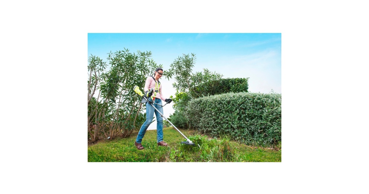 Ryobi ONE+ Akku-Sense OBC1820B, 18Volt, Motorsense(grün/schwarz, ohne Akku und Ladegerät)