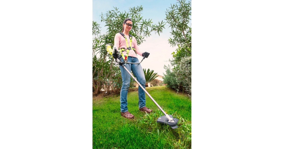 Ryobi ONE+ Akku-Sense RBC18X20B4F, 18Volt, Motorsense(grün/schwarz, Li-Ionen Akku 4,0Ah)