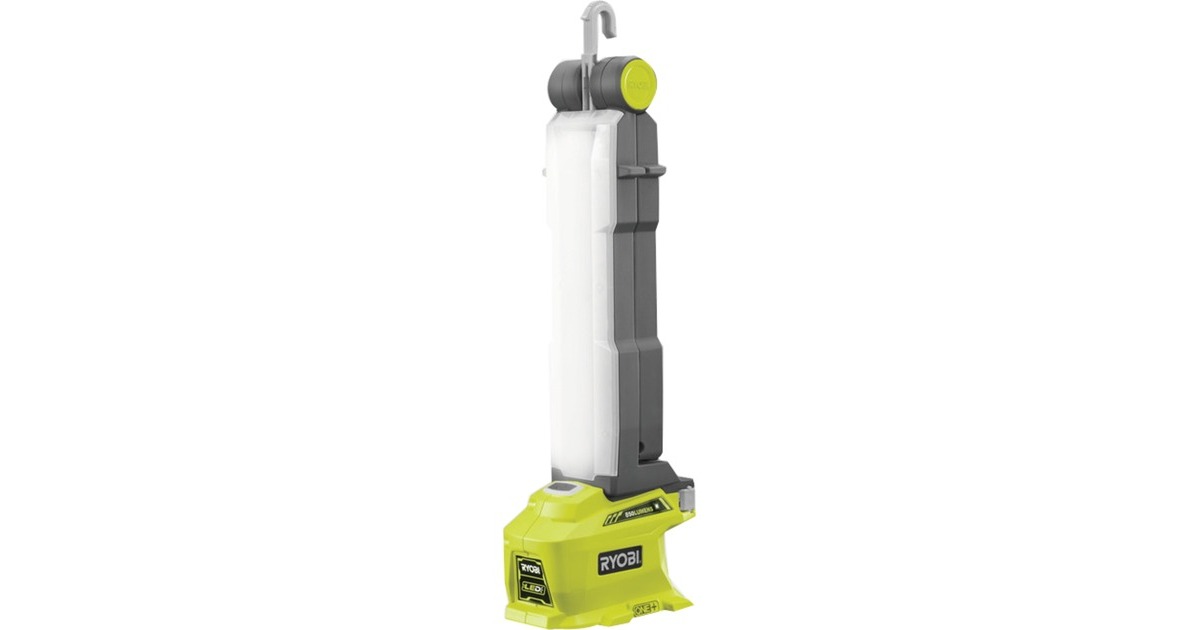 Ryobi ONE+ Akku-Stableuchte R18ALF-0, 18Volt, Taschenlampe(grün, ohne Akku und Ladegerät)