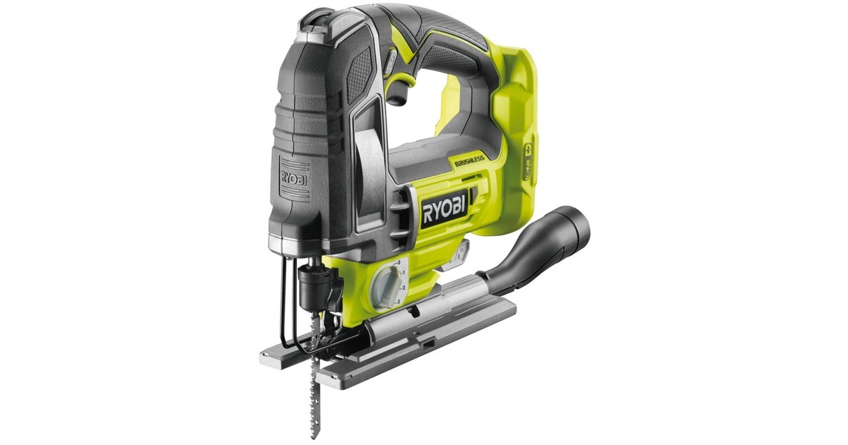 Ryobi ONE+ Akku-Stichsäge R18JS7-0, 18Volt(grün/schwarz, ohne Akku und Ladegerät)