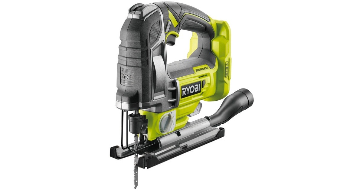 Ryobi ONE+ Akku-Stichsäge R18JS7-0, 18Volt(grün/schwarz, ohne Akku und Ladegerät)