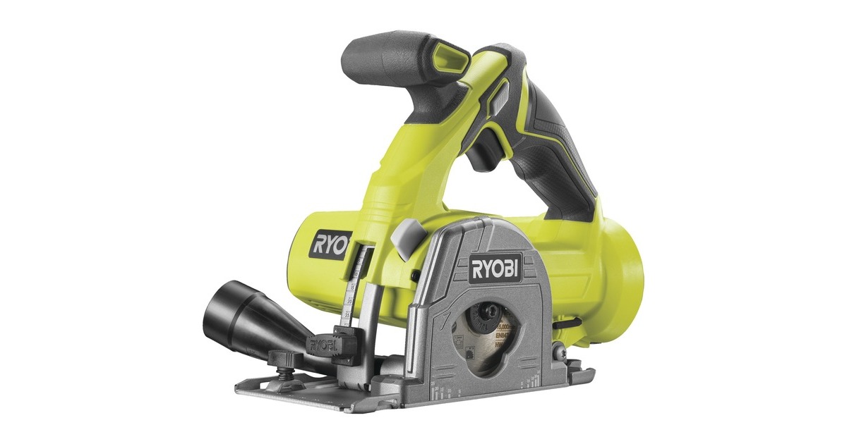 Ryobi ONE+ Akku-Tauchsäge R18MMS-0, 18Volt, Handkreissäge(grün/schwarz, ohne Akku und Ladegerät)