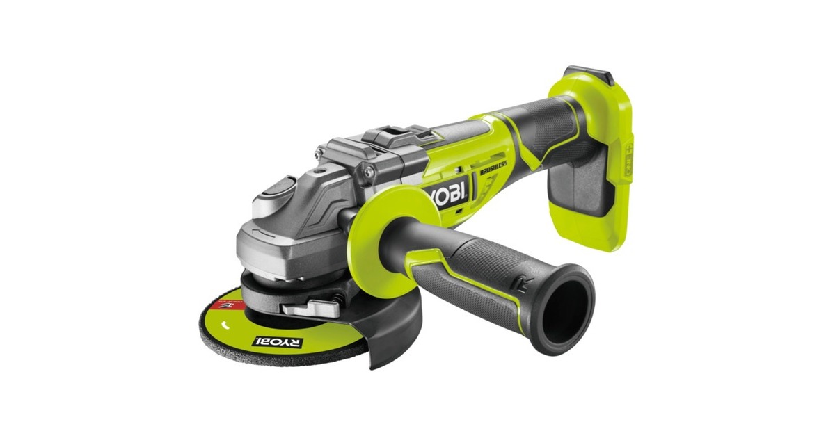 Ryobi ONE+ Akku-Winkelschleifer R18AG7- 0, 18Volt(grün/schwarz, ohne Akku und Ladegerät) Ryobi ONE+ Akku-Winkelschleifer R18AG7- 0, 18Volt(grün/schwarz, ohne Akku und Ladegerät)