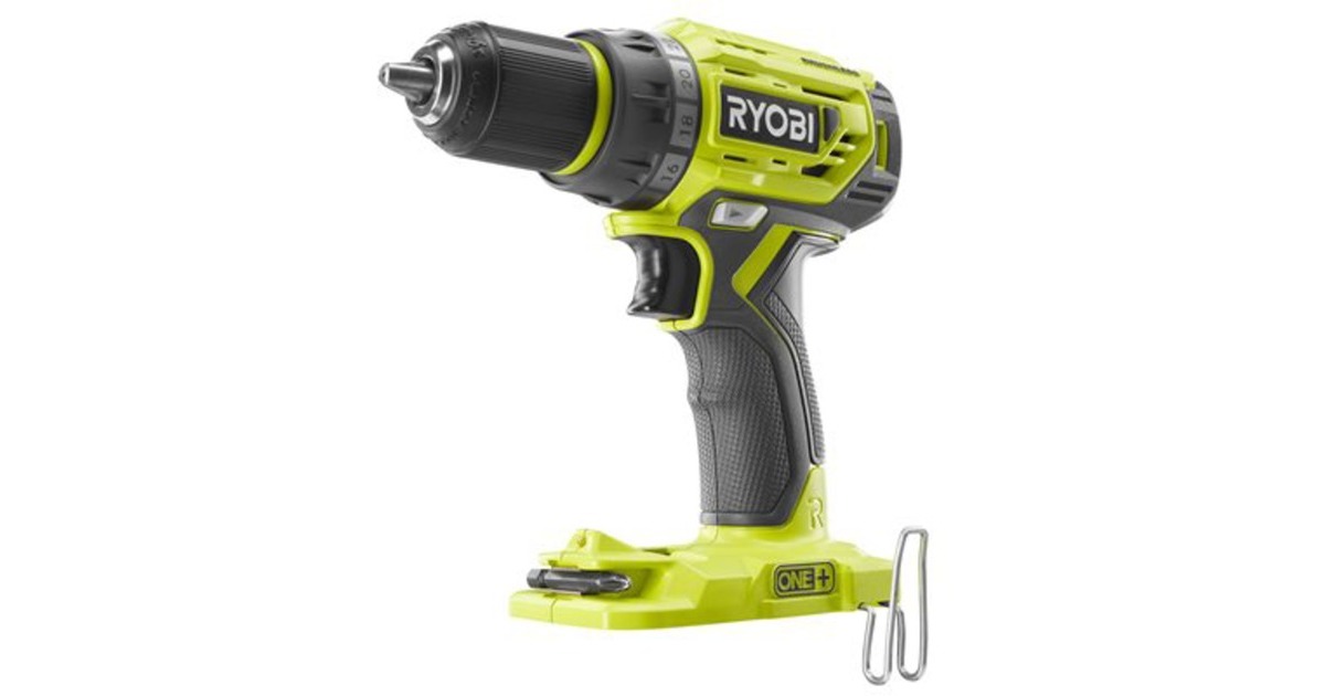 Ryobi ONE+ Brushless Akku-Bohrschrauber R18DD7-0, 18Volt(grün/schwarz, ohne Akku und Ladegerät)
