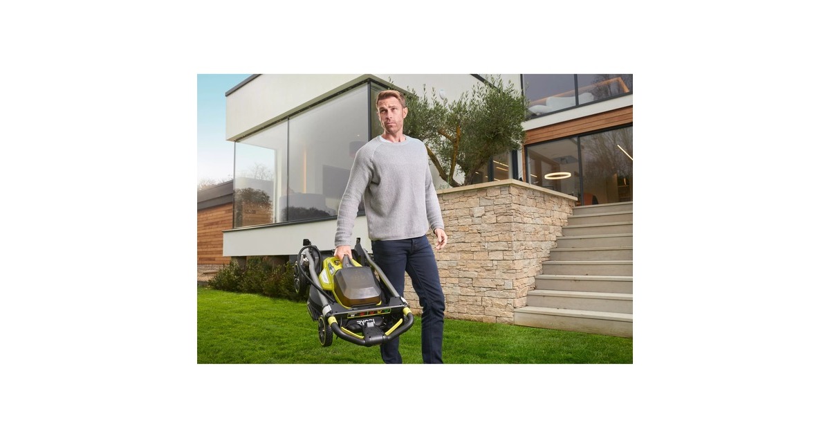 Ryobi ONE+ Brushless Akku-Rasenmäher RY18LMX40A-0, 18Volt(grün/schwarz, ohne Akku und Ladegerät)