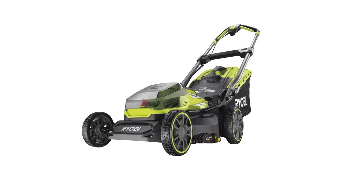 Ryobi ONE+ Brushless Akku-Rasenmäher RY18LMX40A-240, 18Volt(grün/schwarz, 2x 4,0 Ah Li-Ionen-Akku) Ryobi ONE+ Brushless Akku-Rasenmäher RY18LMX40A-240, 18Volt(grün/schwarz, 2x 4,0 Ah Li-Ionen-Akku)
