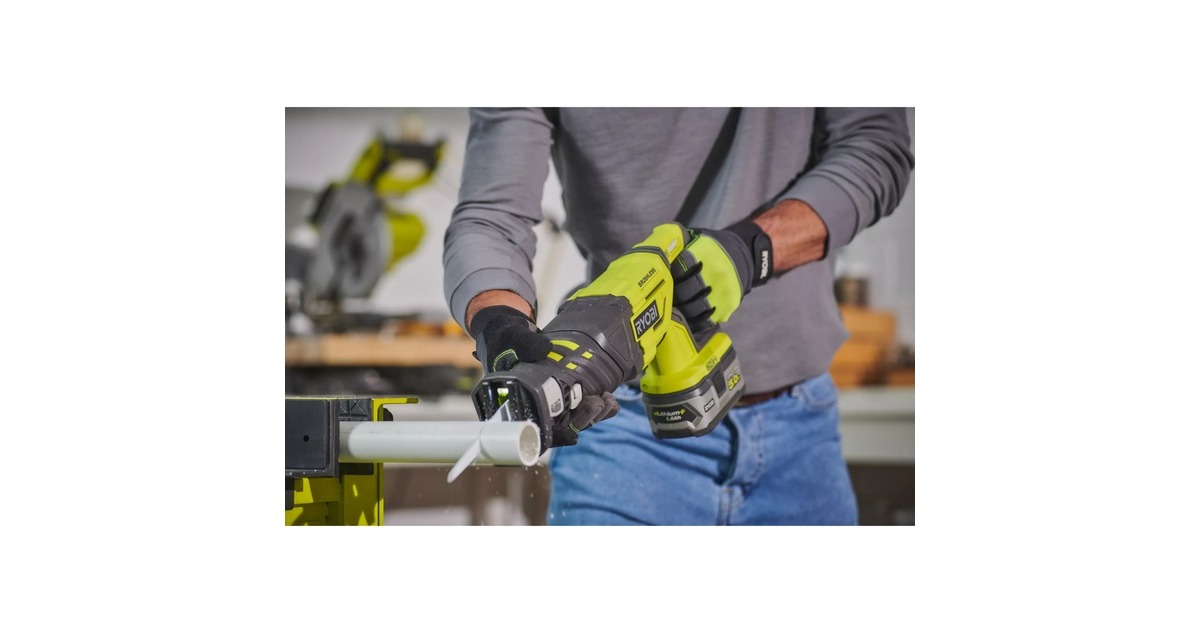 Ryobi ONE+ Brushless Akku-Säbelsäge R18RS7-0, 18Volt(grün/schwarz, ohne Akku und Ladegerät)