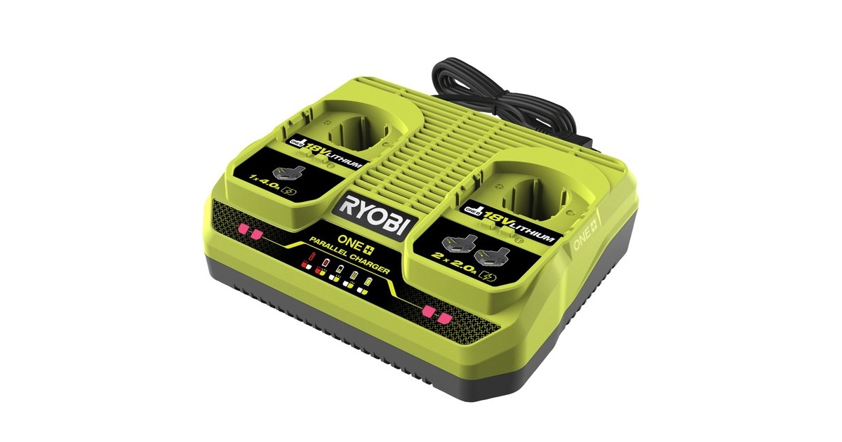 Ryobi RC18240, Ladegerät(grün)