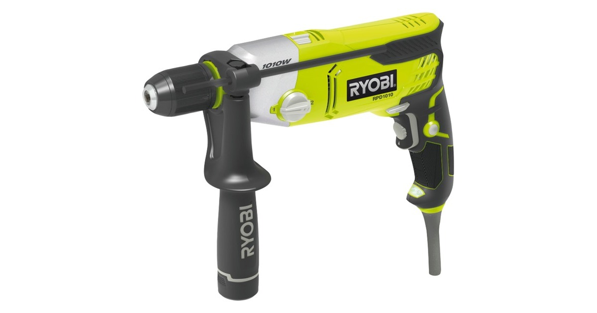 Ryobi Schlagbohrmaschine RPD1010-K(grün/schwarz, 1.010 Watt)