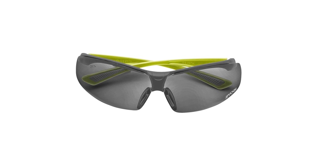 Ryobi Sicherheitsbrille RSGT02, Schutzbrille(schwarz/grün)