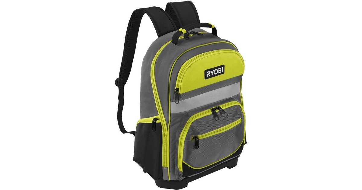 Ryobi Werkzeug-Rucksack RSSBP1(grün/schwarz, mit Laptopfach)