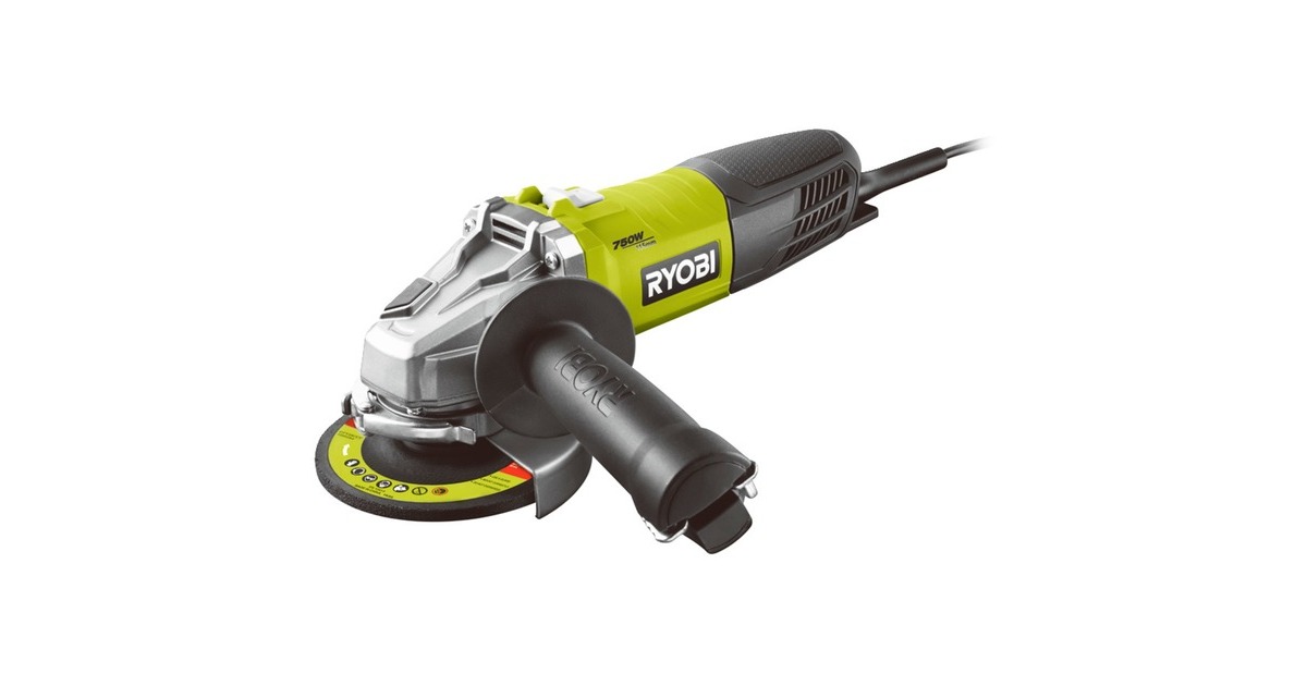 Ryobi Winkelschleifer RAG750-115G(grün/schwarz, 750 Watt) Ryobi Winkelschleifer RAG750-115G(grün/schwarz, 750 Watt)
