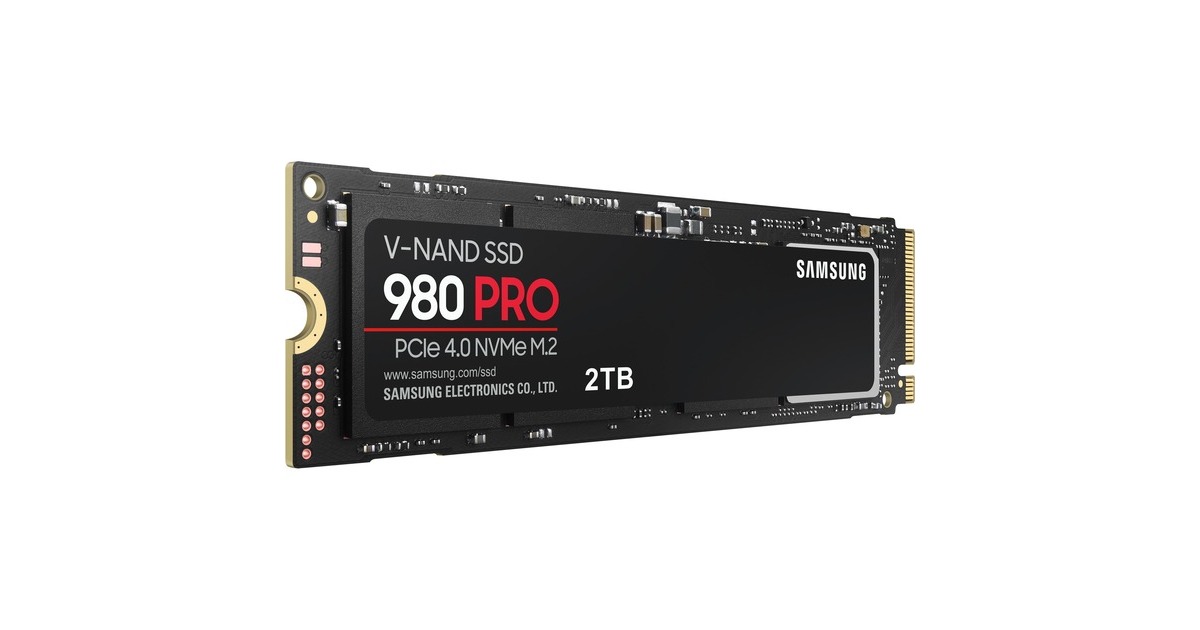 SAMSUNG 980 PRO 2 TB, SSD(PCIe 4.0 x4, NVMe 1.3c, M.2 2280, intern)