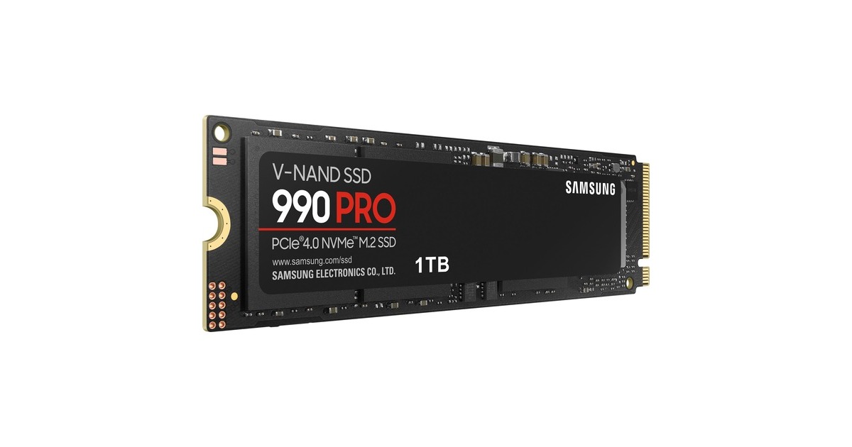 SAMSUNG 990 PRO 1 TB, SSD(PCIe 4.0 x4, NVMe 2, M.2 2280, intern)