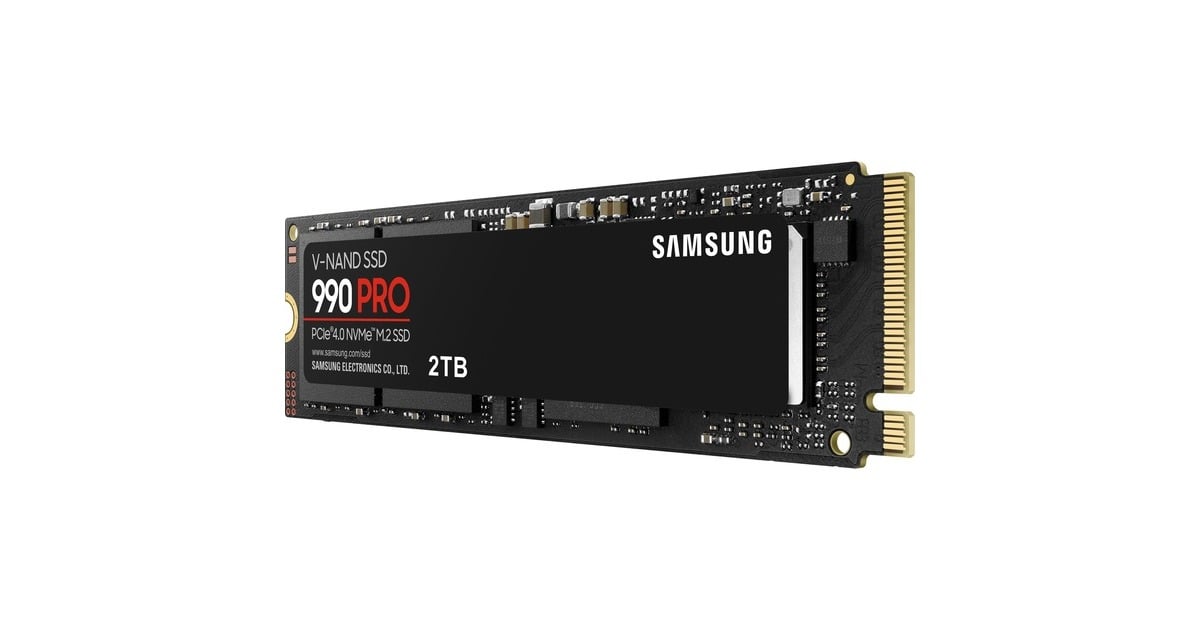 SAMSUNG 990 PRO 2 TB, SSD(PCIe 4.0 x4, NVMe 2, M.2 2280, intern, Outlet)