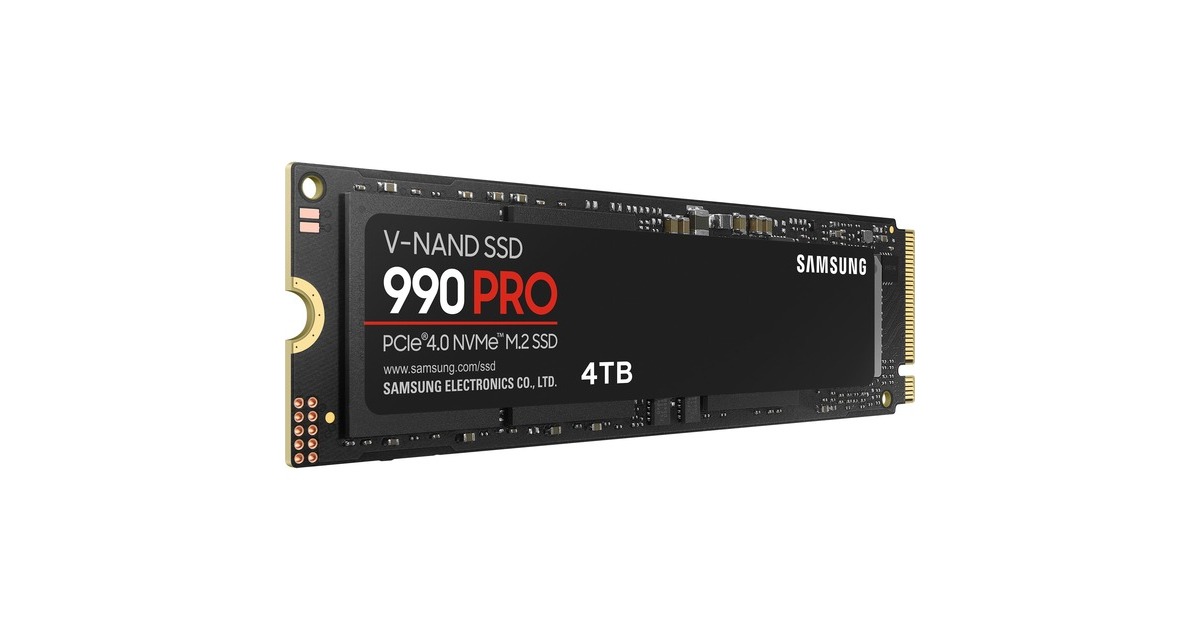 SAMSUNG 990 PRO 4 TB, SSD(PCIe 4.0 x4, NVMe 2, M.2 2280, intern)