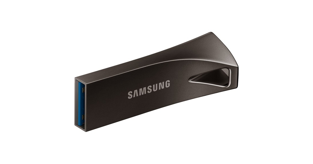 SAMSUNG BAR Plus 128 GB Titan Grey, USB-Stick(titan, USB-A 3.2 (5 Gbit/s))