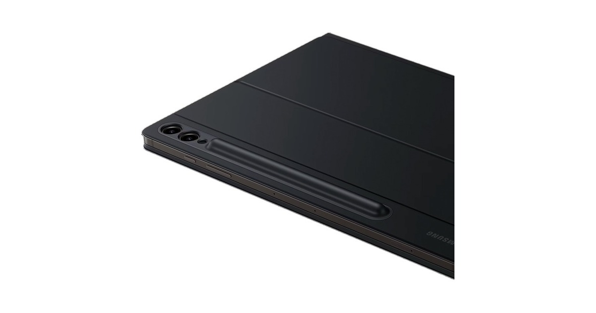 SAMSUNG Book Cover Keyboard EF-DX815 für das Galaxy Tab S9+, Tastatur(schwarz, DE-Layout)