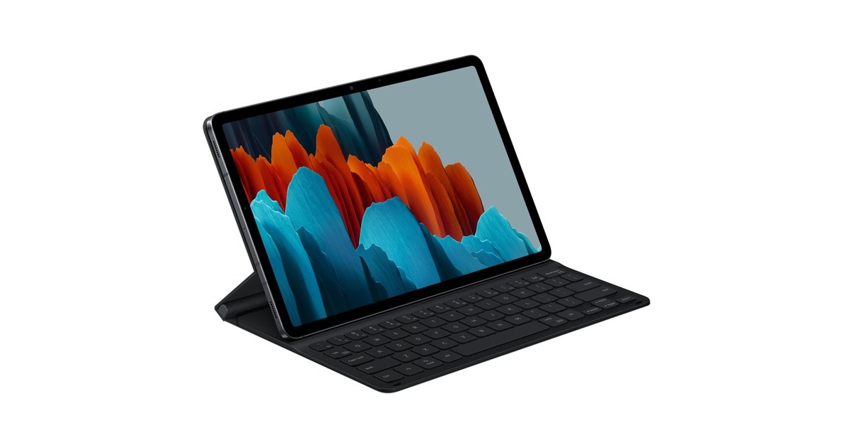 SAMSUNG Book Cover Keyboard Slim EF-DT630 für das Galaxy Tab S7(DE-Layout)
