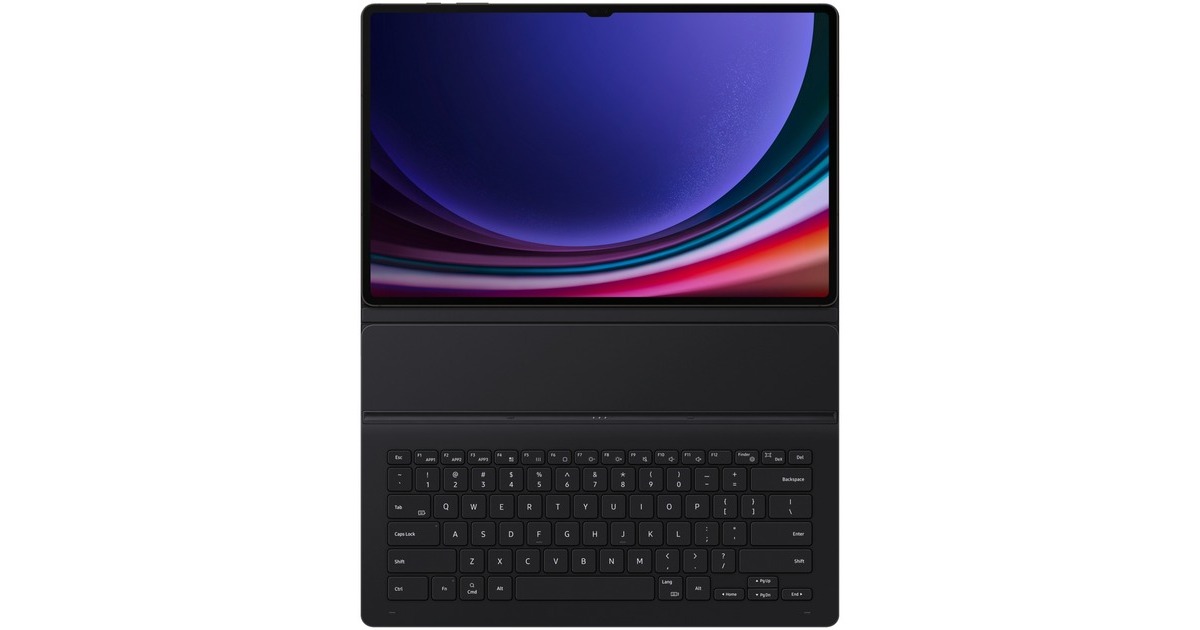 SAMSUNG Book Cover Keyboard Slim, Tablethülle(schwarz, Samsung Galaxy Tab S9 Ultra)