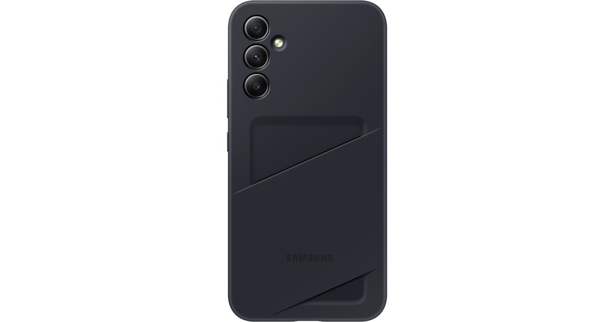 SAMSUNG Card Slot Case, Handyhülle(schwarz, Samsung Galaxy A34 5G)