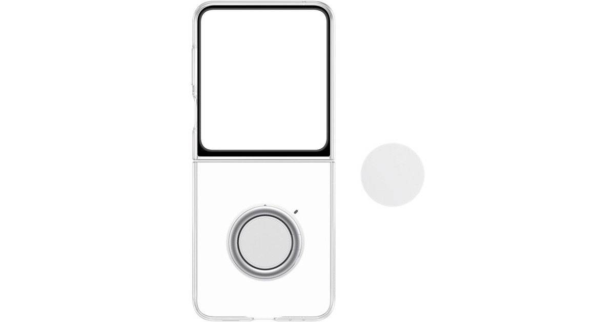 SAMSUNG Clear Gadget Case, Handyhülle(transparent, Samsung Galaxy Z Flip5)