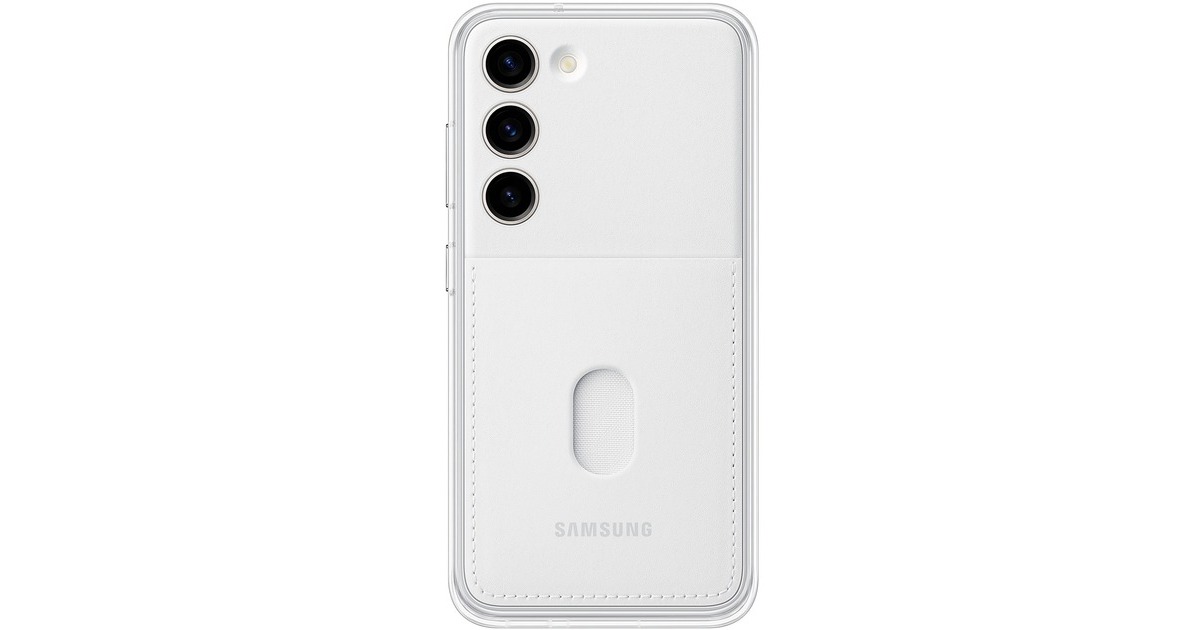 SAMSUNG Frame Case, Handyhülle(weiß, Samsung Galaxy S23)