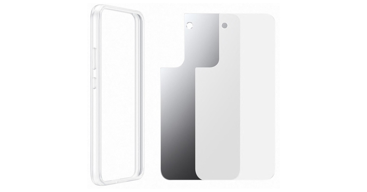 SAMSUNG Frame Cover, Handyhülle(transparent, Samsung Galaxy S22+)