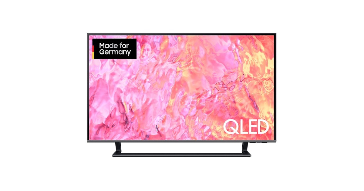 SAMSUNG GQ-50Q72C, QLED-Fernseher(125 cm (50 Zoll), grau/titan, UltraHD/4K, SmartTV, WLAN, Bluetooth, HDR)