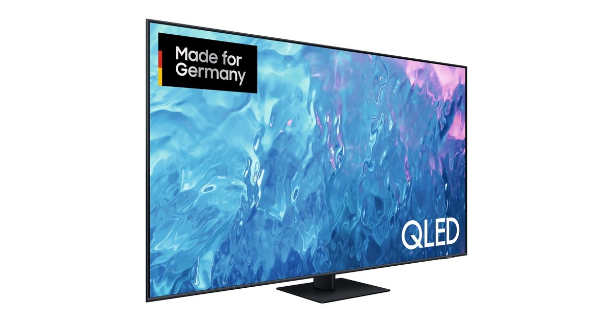 SAMSUNG GQ-85Q70C, QLED-Fernseher(214 cm (85 Zoll), titan, UltraHD/4K, HDMI 2.1, Twin Tuner, 100Hz Panel)