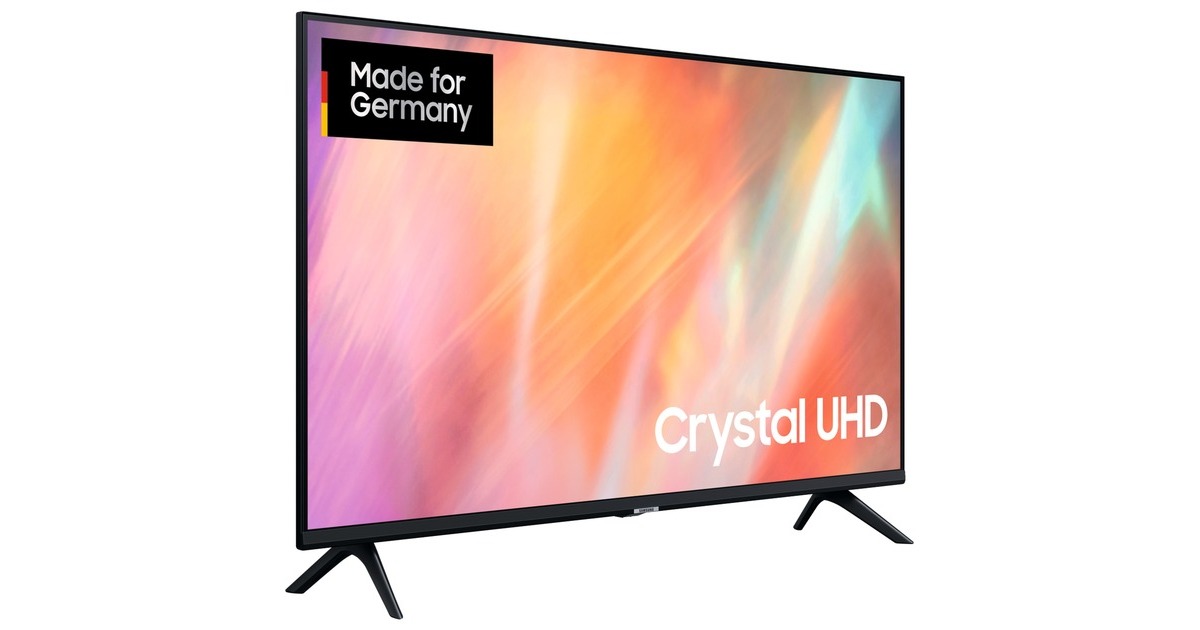 SAMSUNG GU-43AU6979, LED-Fernseher(108 cm (43 Zoll), schwarz, UltraHD/4K, Triple Tuner, WLAN)