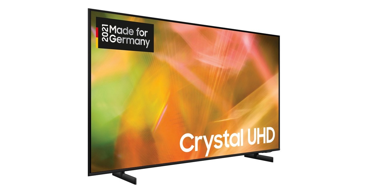 SAMSUNG GU-50AU8079, LED-Fernseher(125 cm (50 Zoll), schwarz, UltraHD/4K, HD+, SmartTV, Outlet)