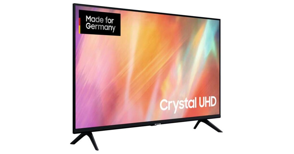 SAMSUNG GU-55AU6979, LED-Fernseher(138 cm (55 Zoll), schwarz, UltraHD/4K, HD+, Triple Tuner)