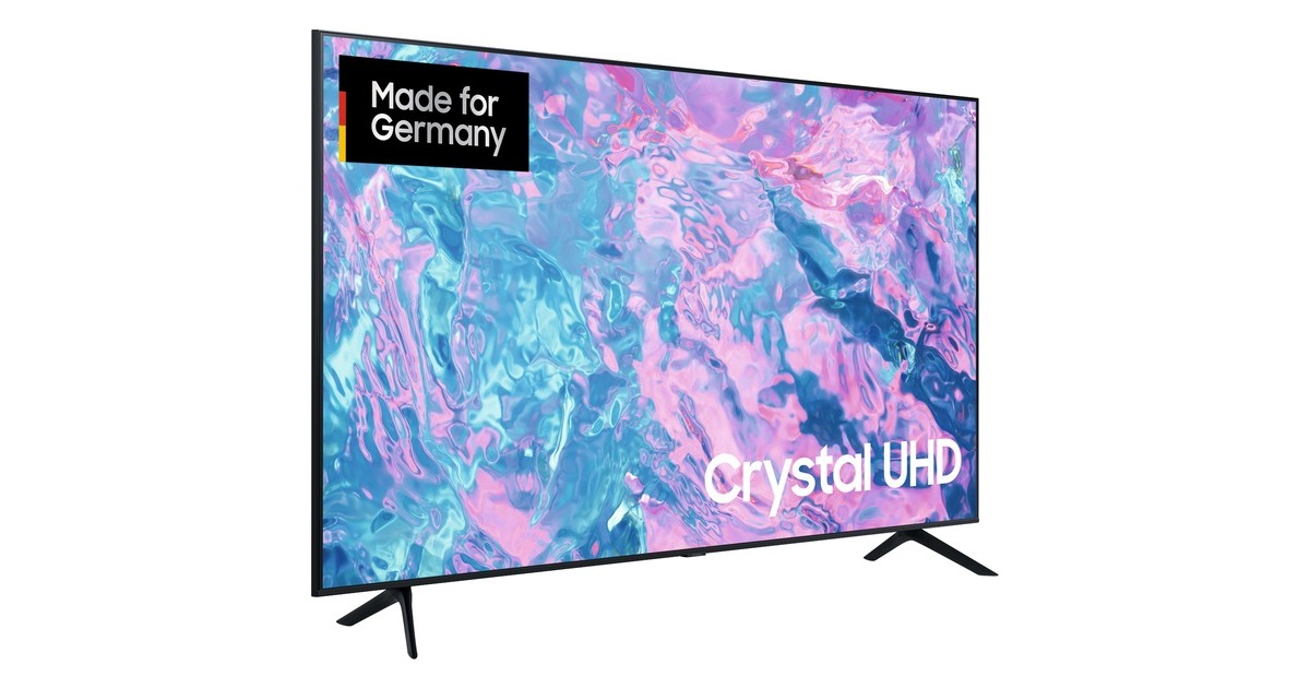 SAMSUNG GU-55CU7179, LED-Fernseher(138 cm (55 Zoll), schwarz, UltraHD/4K, SmartTV, HDR 10+, WLAN, Bluetooth)