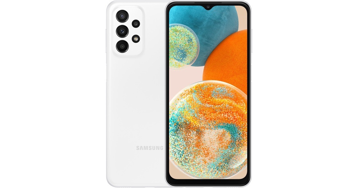 SAMSUNG Galaxy A23 5G 128GB, Handy(White, Dual SIM, Android 12)