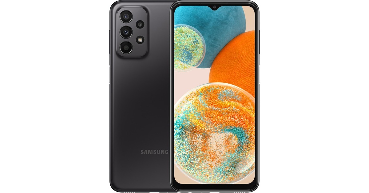 SAMSUNG Galaxy A23 5G 64GB, Handy(Awesome Black, Dual SIM, Android 12)