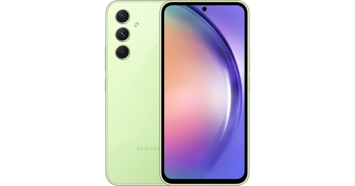 SAMSUNG Galaxy A54 5G 256GB, Handy(Awesome Lime, Android 13, Dual-SIM)