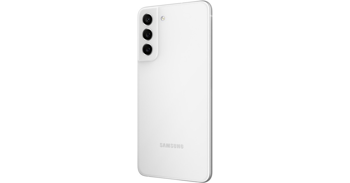 SAMSUNG Galaxy S21 FE 5G 128GB, Handy(White, Android 12, Outlet)