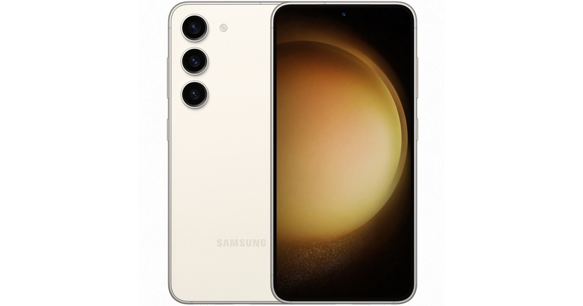 SAMSUNG Galaxy S23 128GB, Handy(Cream, Android 13)