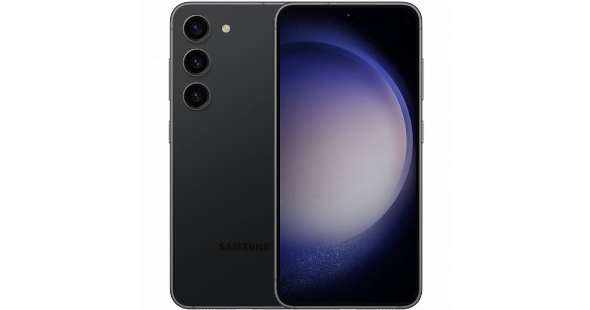 SAMSUNG Galaxy S23 128GB, Handy(Phantom Black, Android 13)