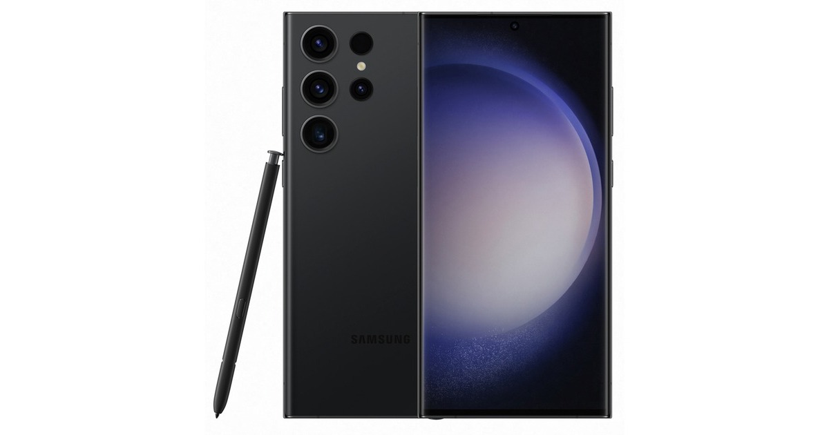 SAMSUNG Galaxy S23 Ultra 512GB, Handy(Phantom Black, Android 13)